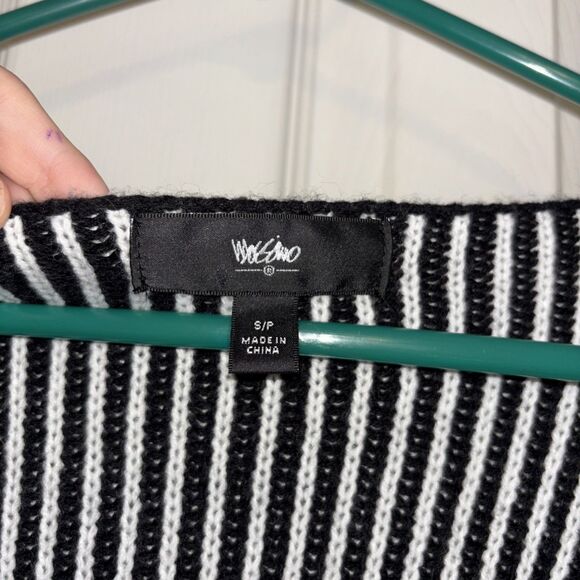 Mossimo Small Black Knit Long Sweater Long Sleeve Tunic Top - Picture 2 of 6